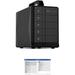 Oyen Digital Fortis 5C 100TB 5-Bay USB 3.2 Gen 2 RAID Array (5 x 20TB) with SoftRAID Pro 5FU3-C-100T-SR