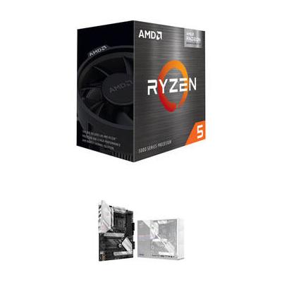 AMD Ryzen 5 5500GT 6-Core Processor and ASUS ROG S...