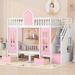 Playhouse Inspired Twin-Over-Twin Bunk Bed