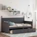 Modern Twin Daybed with 3 Storage Drawers, Hidden Storage Feature