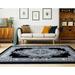 Gray 2'7" x 7'4" Area Rug - Fleur De Lis Living Jerald Oriental Machine Woven Rectangle 5'3" x 7'6" Area Rug in Polypropylene | Wayfair