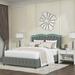 House of Hampton® Galiano Upholstered Platform Storage Bed in Gray | Wayfair 8E28A79C16F64ABBB56A7381AA4E0EA4