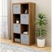 Latitude Run® Cube Bookcase Book Shleves For Home, Office in Brown | 57.52 H x 29.92 W x 15.35 D in | Wayfair 94DD8E1517094CB4BDFB4DE37F463FCA