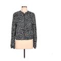 Ann Taylor LOFT Jacket: Black Aztec or Tribal Print Jackets & Outerwear - Women's Size Large