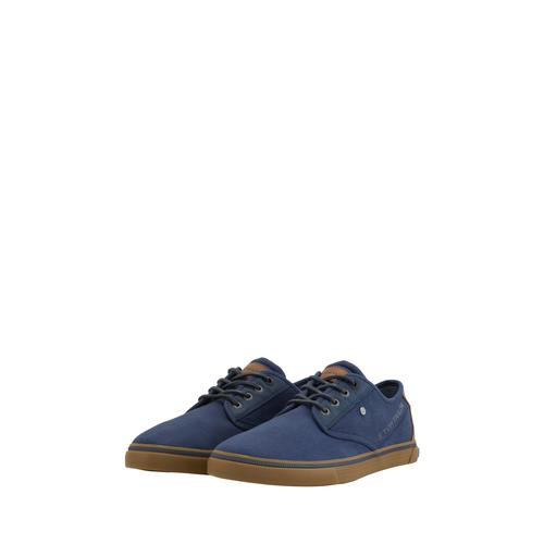 TOM TAILOR Herren Sneaker zum Binden, blau, Uni, Gr. 42