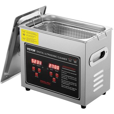 Mophorn - vevor Ultraschallreiniger Ultraschall Edelstahl-Reinigungsgerät 172 w, 3 l