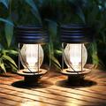 Outdoor Pathway Lantern Hanging Light LED Solar Lights Multi-function Solar Powered Creative Warm White Cold White Yellow 1.2 V Outdoor Lighting Courtyard Garden 1 LED Beads