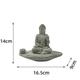 Buddha Statue - Perfect for Zen Garden, Fish Aquarium, Yoga, Bonsai More - Spiritual Feng Shui Decoration Lucky Tea Man Ornaments