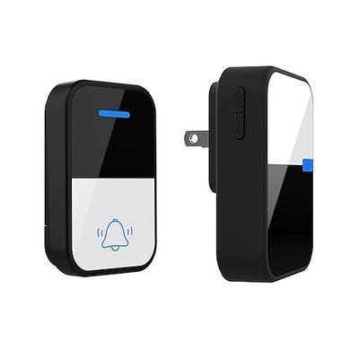 nuovo campanello senza fili autoalimentato senza batteria campanello per porta impermeabile 38 pulsante suoneria ricevere campanello di chiamata telecomando senza fili campanello elettronico esterno