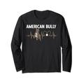 American Bully Hund XL American Bully Langarmshirt