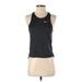 Nike Active Tank Top: Gray Activewear - Women's Size X-Small