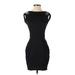 Mara Hoffman Casual Dress - Sheath: Black Solid Dresses - Women's Size X-Small