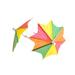 50 PCS Cocktail Beverages Pool Party Decorations Umbrella Topper Paper Parasol Umbrella Picks Parasol Picks for Drinks Disposable Cake