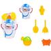 Nienjey Life Beach Toys For Toddlers Kids Sand Toys Includes Beach Bucket Dump Truck Toy Sand Shovel Rake Sand Toys Sand Bucket And Shovel For Kids Sandbox Toys