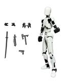 T13 Action Figure 3D Printed Multi-Jointed Movable N13 Action Figure Lucky 13 Action Figure 13 Action Figure Dummy 13 Action Figure Hand Painted Figure Desktop Decorations Game Gifts