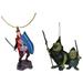 Prince Philip & Goons Guards Ornament PVC Figure Maleficent 3â€� Sleeping Beauty