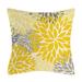 Nordic Style Home Decor Pillow Cover Yellow Pillowcase Modern Daisy Pillowcase Decorative Outdoor Linen Square Pillowcase For Sofa Sofa Beds And Cars 18X18 Inches (45 X 45 Cm)