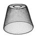 Metal Light Cage Vintage Lamp Guard for Pendant Vintage Lamp Holders Industrial Chandelier Ceiling Fixture Lamp Black