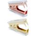 2pcs Staple stipling Tool Desktop Stationery School Stationery Household Tools Hand Tools Miniature Tools Mini Tools Home Tools File Binding Tool Acrylic Office Handheld Gift