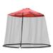 Yoone Mosquito Bug Net Parasol Outdoor Lawn Garden Camping Umbrella Sunshade Cover