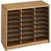 24 mpartment Woodflat Files Organizer In Medium Oak