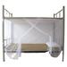 Jkerther Lace Bed Mosquito Insect Netting Mesh Canopy Princess Full Size Sleeping Bedding Net