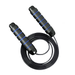 2 Pack Adjustable Jump Rope for Workout Fitness Jump Rope Speed Jumping Rope for Exercise - Black blue