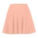 Figure Skating Skirt Women s Solid Color Mini Skirt Above Knee Length Casual Pencil Skirt Pleated Tennis Skirts for Women Flare Skirt Jean Skirts