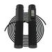 Jump Rope with Counter. For Workoutï¼Œ Exercise and Fitness. Includes Calorie Counter - black