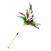 Cute Feather Decoration Toy Kitten Funny Colorful Wand Cat Wand Toy Pet Cat Toy Interactive Wand Pet Cat Chase Supplies Tease Wand Dog Tease Wand Cat Tease Wand
