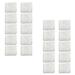 200 Pcs A Necklace Adhesive Display Pockets Paper Card Backpack Hanging Bag Jewelry Loose Self-adhesive