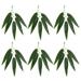 Artificial Wreaths for Outdoor Simulated Bamboo Branches 50 Pcs Dining Table Wedding Decorations Garland