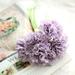 LINMOUA Carnation Bouquet Flowers Fake Bridal Wedding Carnation Bouquet Holding Flowers Mother s Day Simulation Flower Decoration