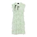 Simone Rocha Ruffled Embroidered Tulle Dress - Mint - 8 (UK8 / S)