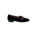 Talbots Flats: Slip On Chunky Heel Work Black Solid Shoes - Women's Size 9 - Almond Toe