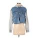 American Eagle Outfitters Denim Jacket: Short Blue Jackets & Outerwear - Women's Size Small