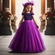 Robe de princesse à paillettes pour adolescentes robe de soirée formelle robe longue pour enfants