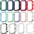 Couvercle pour Apple Watch Case Accessoires PC Protector Bumper iWatch Series 8 7 SE 6 5 4