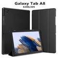 Tablette Cas Pour Samsung Galaxy Tab A8 2021 Magnétique Tripli Stand Couverture Funda pour Samsung