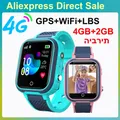 Montre connectée LT21 pour enfants 4G GPS Wi-Fi appel vidéo SOS étanche IP67 caméra moniteur