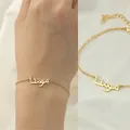 Bracelets personnalisés avec nom arabe pour femme bijoux jonc personnalisés bracelets JOIslamiques