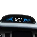 Affichage tête haute de voiture avec lumière de détection adaptative jauges numériques HUD écran