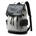 Sac à Dos Vintage en Cuir pour Homme Adolescent Ordinateur Portable PC Portable Styliste