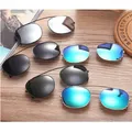 Lunettes de soleil anti-reflet polarisées pour hommes et femmes verres à clipser lunettes Johnny