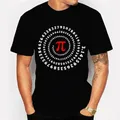 T-shirt à manches courtes pour hommes Pi Symdangers Sketch Imprimé Respzed Math Tee Clothing