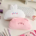 Sac à Main en Peluche Kawaii Lapin Ours Cochon Dessin Animé Fournitures Scolaires Trousse à