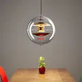 Lustres à LED en acrylique Vp Globe designer danois éclairage pour cuisine villa loft table à
