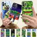 Coque de téléphone drôle Sad Frog Pepe Meme-S coque de protection pour iPhone 14 13 12 11 Pro Max