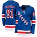 Women's Fanatics Branded Alexander Wennberg Blue New York Rangers Home Breakaway Jersey