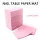 table manucure tapis de Table jetable pour Nail Art pliable tampon propre beauté vernis à